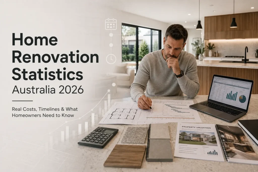 Home Renovation Statistics Australia 2026: Real Costs, Timelines & What Homeowners Need to Know