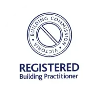 Registered building practitioner badge