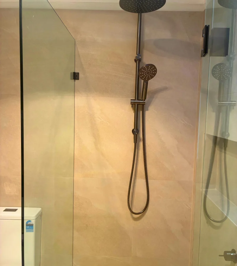 shower area renovation work in warranwood