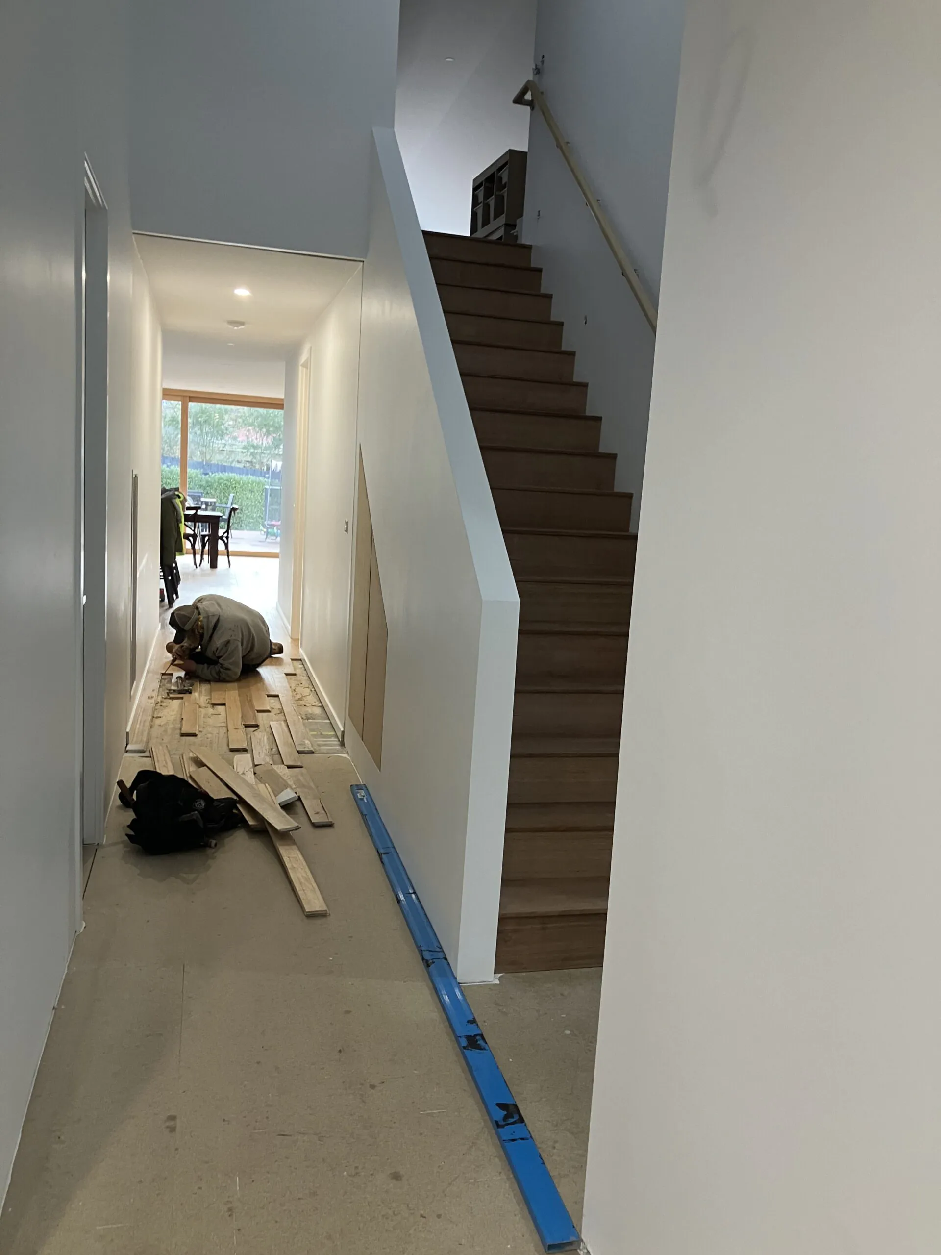 Bell street house floor renovation