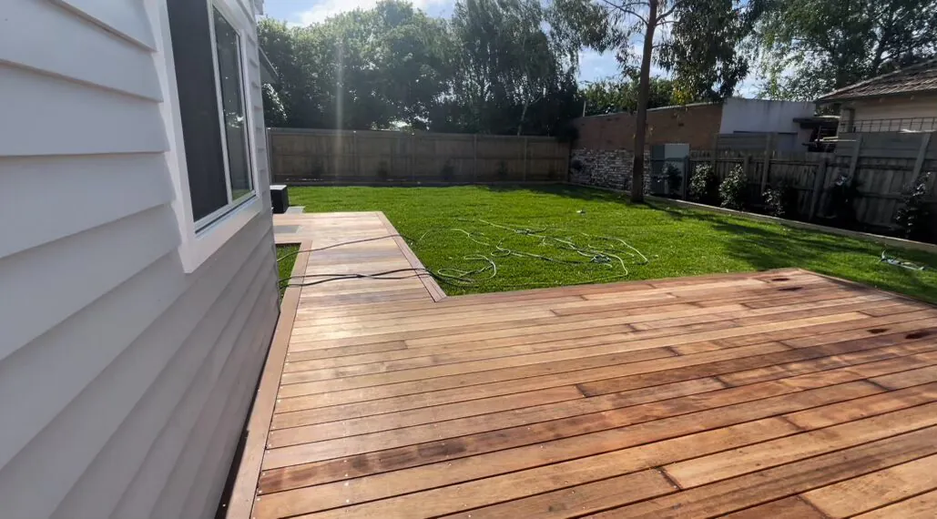 Hughesdale House Deck Area Reno