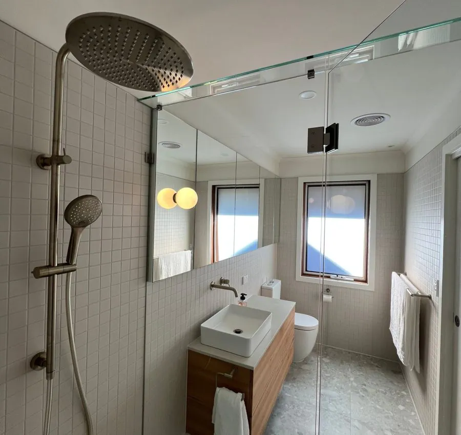 Bathroom renovation completed in Greensborough