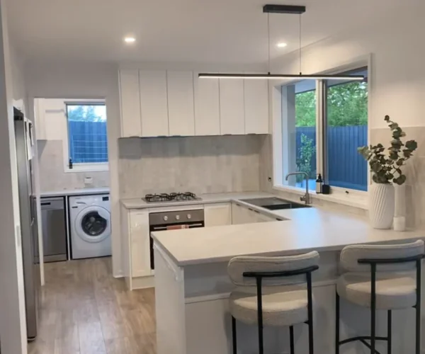 Mooroolbark After Kitchen-laundry renovation