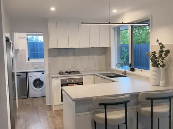 Mooroolbark After Kitchen-laundry renovation