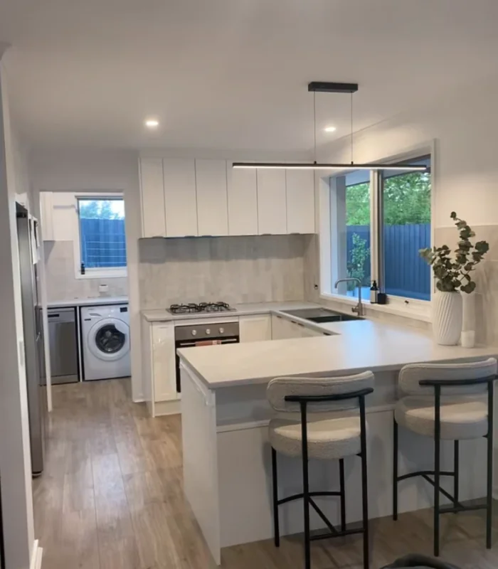 Mooroolbark After Kitchen-laundry renovation